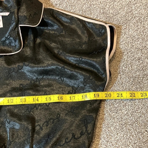 NWOT Victoria’s Secret Black Signature Sleep Romper S - Picture 11 of 16